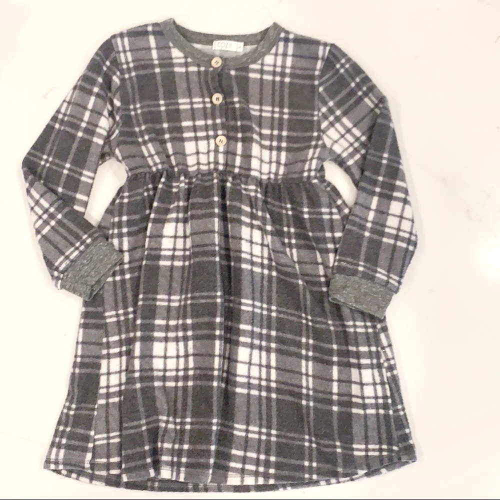 Cozii Plaid Dress